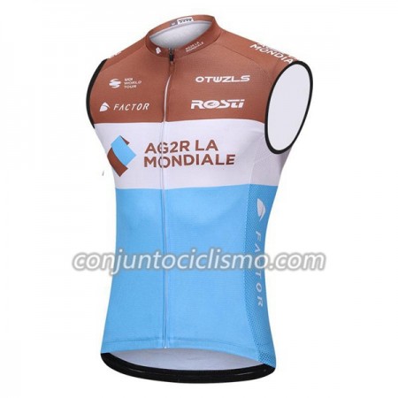 Chaleco ciclismo 2018 AG2R La Mondiale N001